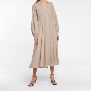 Dorothee Schumacher Poplin power dress blush grey